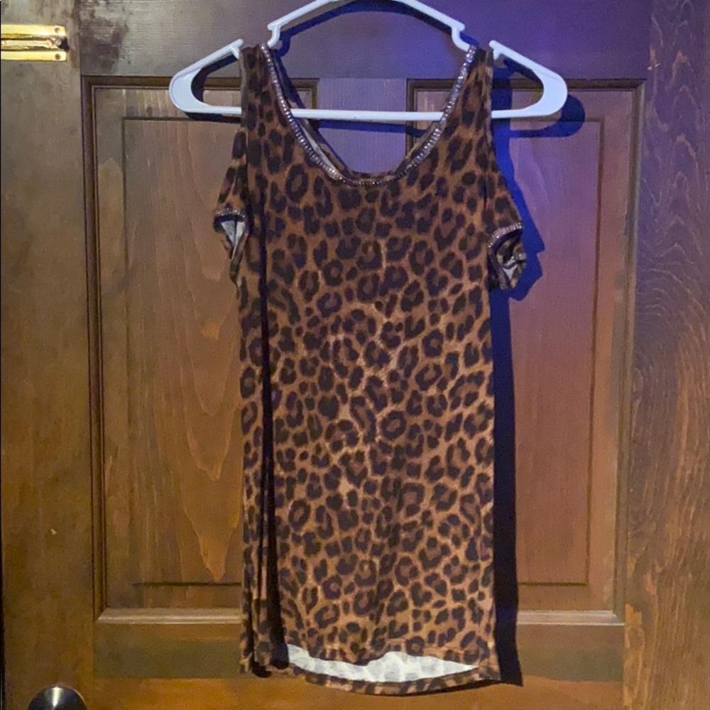 Cheetah print shirt